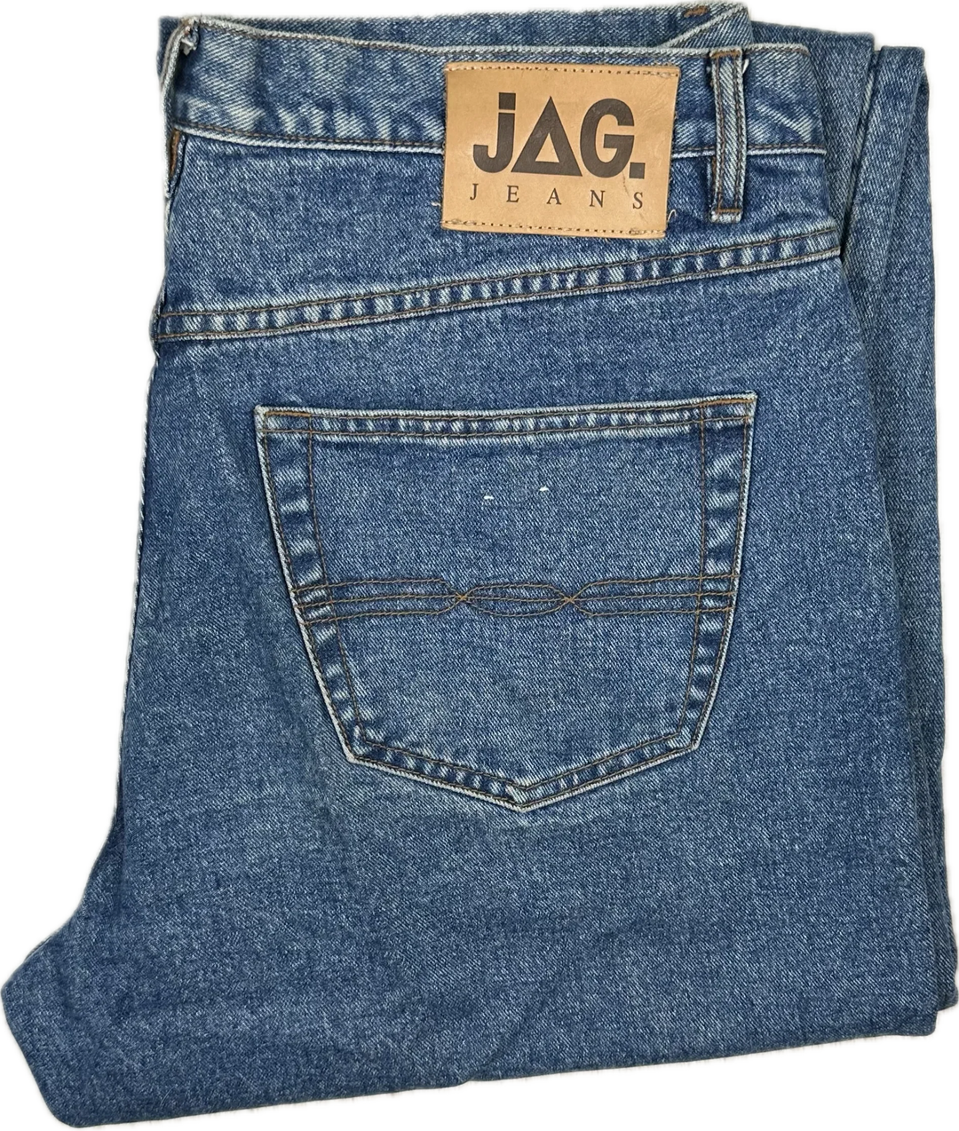 Jag Vintage 80's Australian Made Mens Classic Jeans - Size 38/36