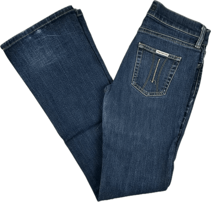 Fornarina Y2K Ladies Low Rise Bootcut Denim Jeans -Size 29