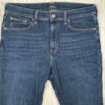 Polo Ralph Lauren Embroidered 'Chrystie' Kick Flare Crop Jeans - Size 30