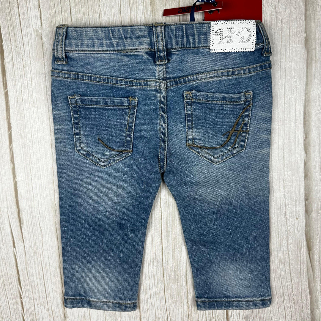 NWT - Silvian Heach Dolls Baby Jeans - Size 6/9M