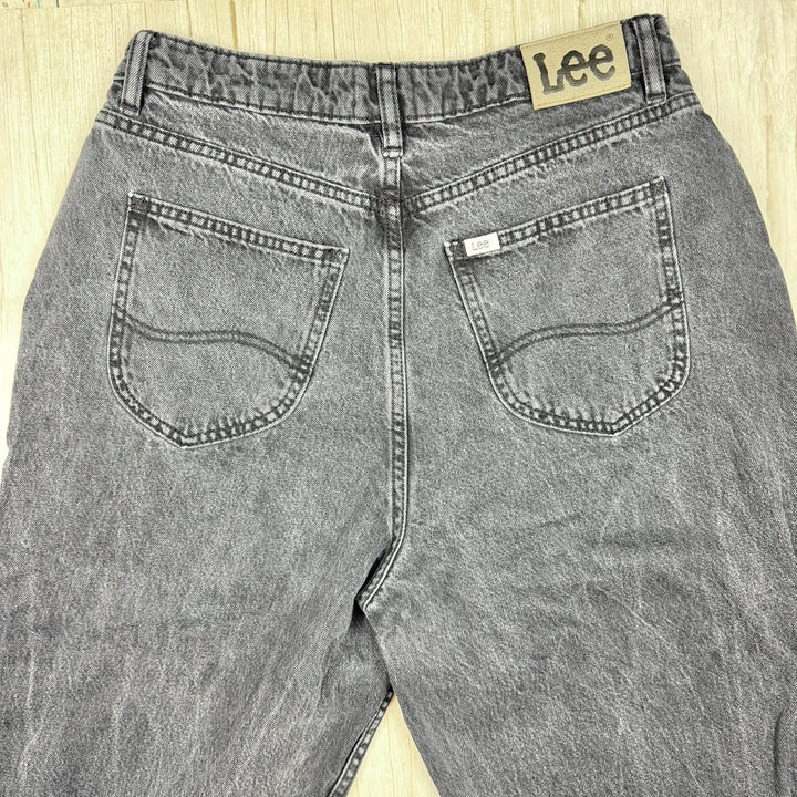 Lee Jeans 'High Baggy' Ladies Black Jeans- Size 12