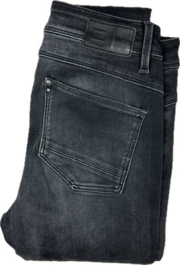 G Star RAW Womens 'Lhana' Aged Black Skinny Jeans -Size 26/32