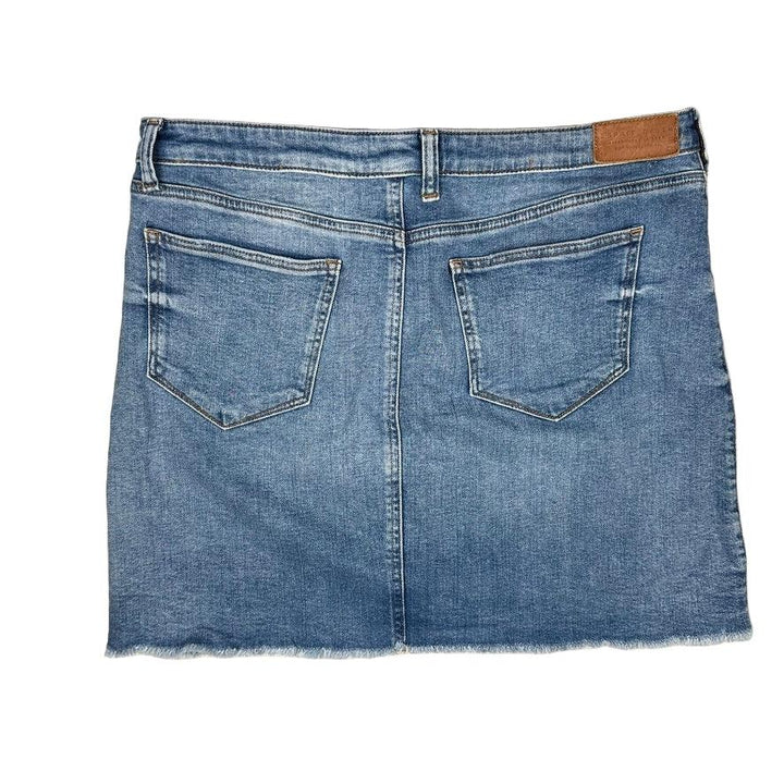 Esprit Stretch Denim Mini Skirt  - Size 42 or 14