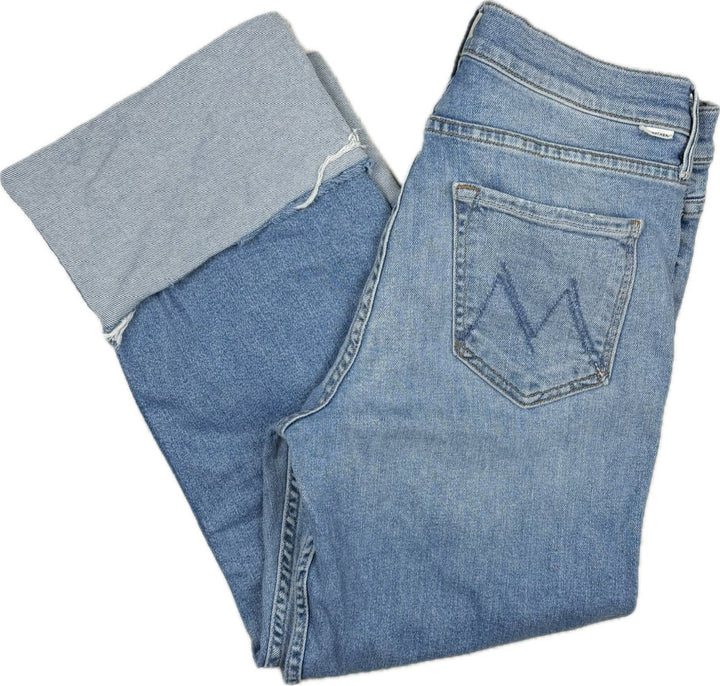 Mother 'The Dusty Cuff Fray'- Shoot to Thrill Jeans - Size 28