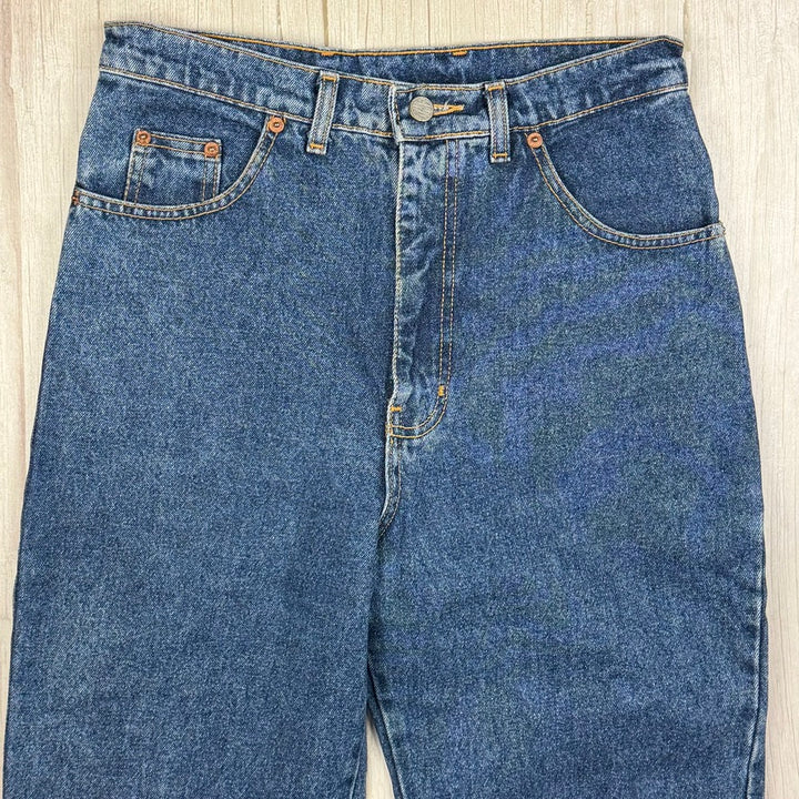 Fabergé Vintage 1980's Aussie Made  High Waist Baggies Jeans- Suit Size 8/10