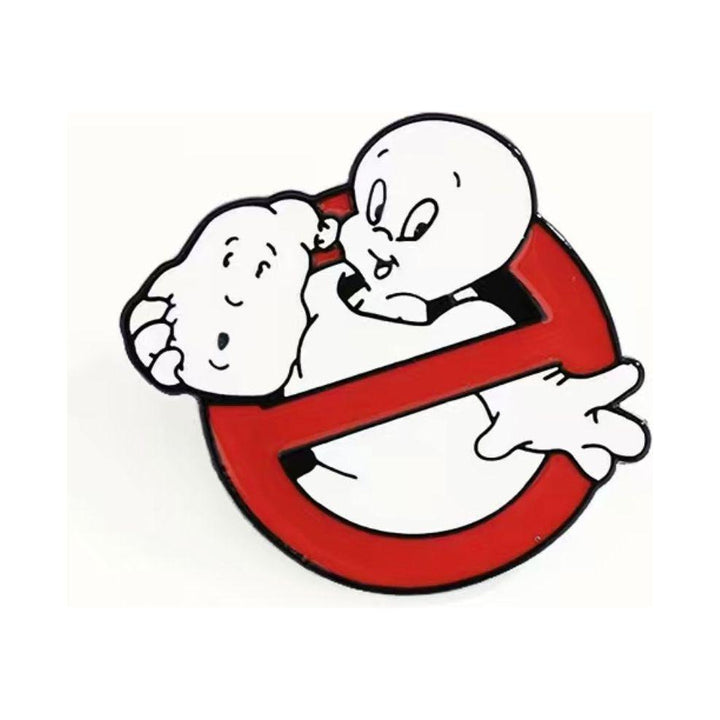 Casper joins Ghostbusters - Enamel Pin - Jean Pool