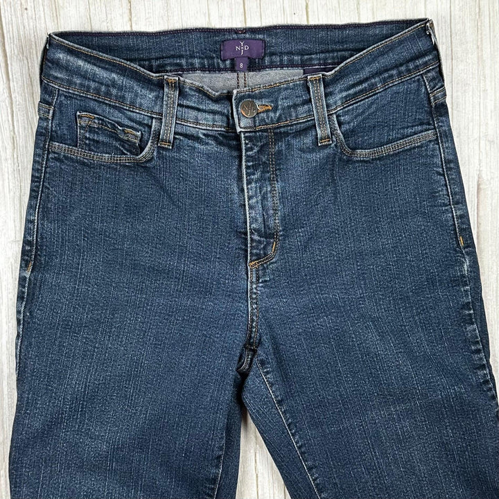 NYDJ - 'Lift & Tuck' Straight Leg Jeans -Size 8 US suit 12 - Jean Pool