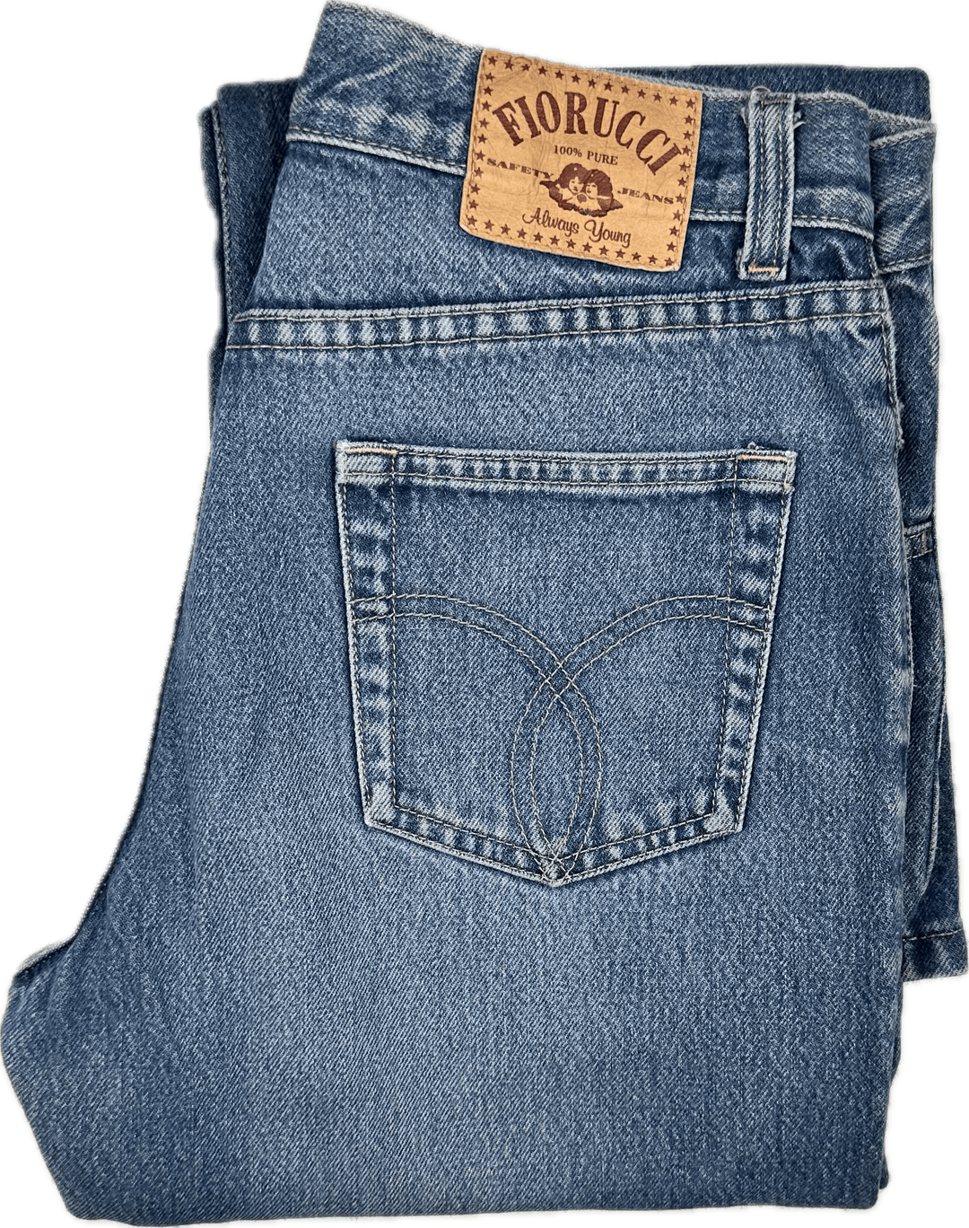 Fiorucci 90's Boot Flare Denim Jeans- Size 11R - Jean Pool