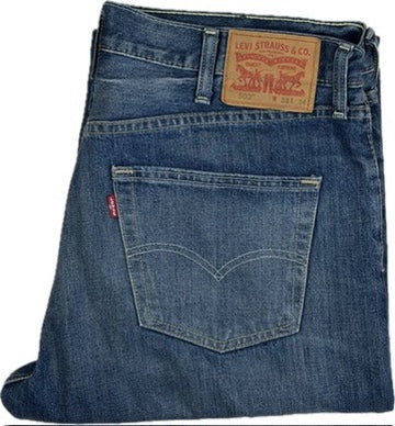 Mens Levis Bootcut 503 Denim Jeans - Size 38S