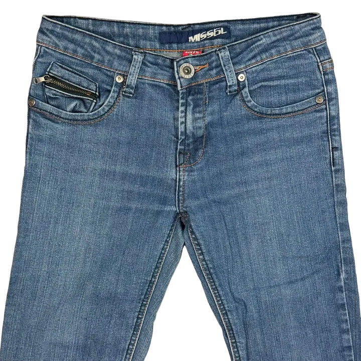 Miss Sixty Low Rise Slim Straight Jeans -Size 27
