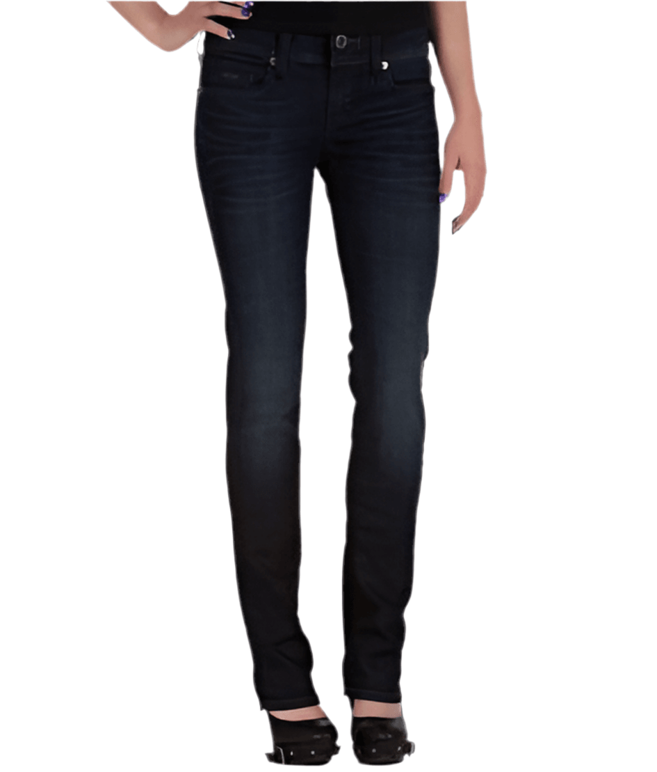 G Star RAW Womens 'New Ford Straight' Black Jeans -Size 31/30