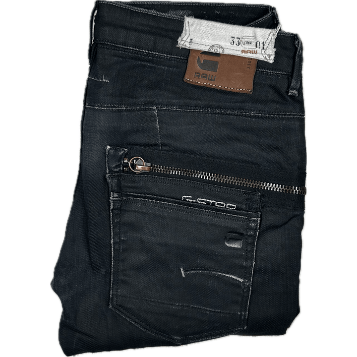 G Star Raw Womens Zip Feature Jeans -Size 29 - Jean Pool