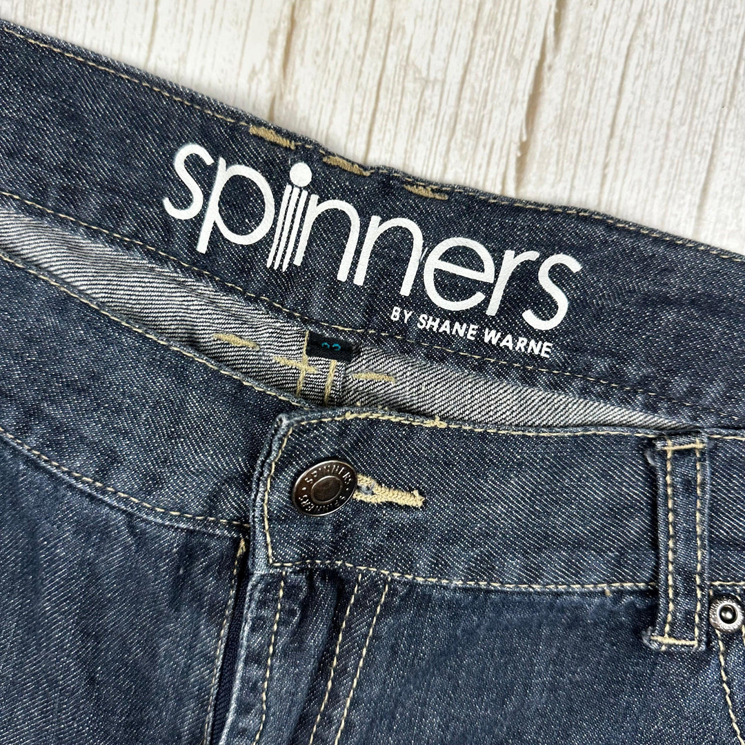 Shane Warne Spinners - Mens Classic Denim Jeans -Size 92