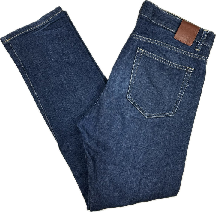 Comoditi Selvedge Stretch Mens Straight Denim Jeans - Size 32