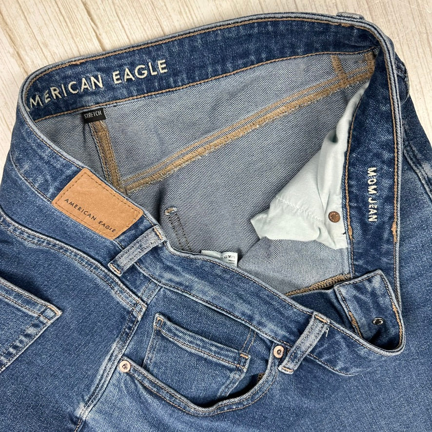 American Eagle Stretch Denim 'Mom Jean'- Size 16
