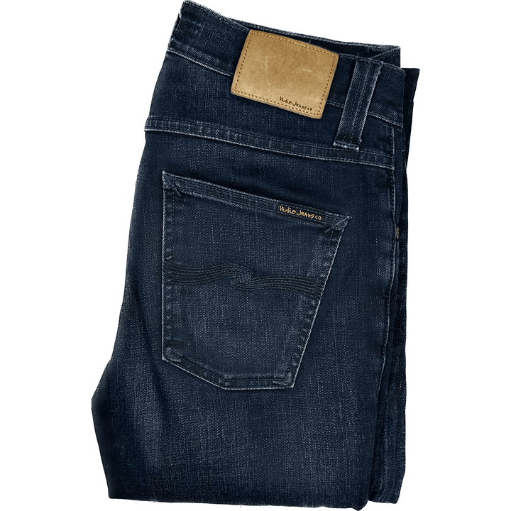 Nudie 'Lean Dean' Deep Sparkle Wash Organic Cotton Jeans- Size 28/32 - Jean Pool
