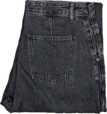 Gorman Tapered Mom Fit Charcoal Ladies Jeans - Size 12