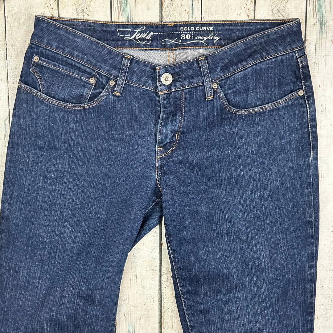 Levis Bold Curve Straight Leg Jeans Size 30 Jean Pool