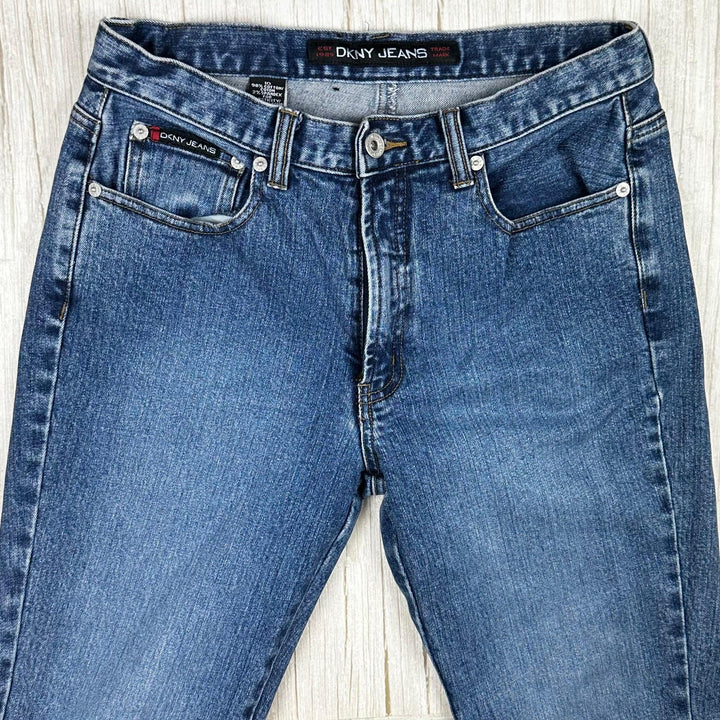 DKNY Stretch Bootcut Denim Jeans- Size 10