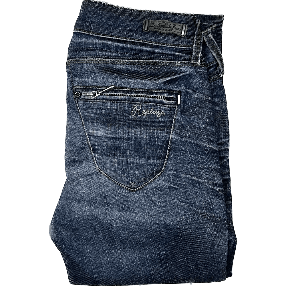 Replay Ladies 'Pauboul' Slim Fit Jeans- Size 27/32 - Jean Pool