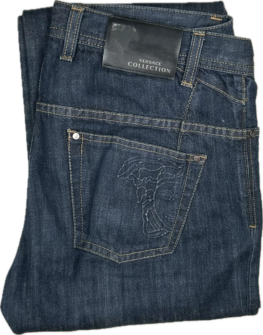 Versace Collection Mens Classic Straight Denim Jeans - Size 33R