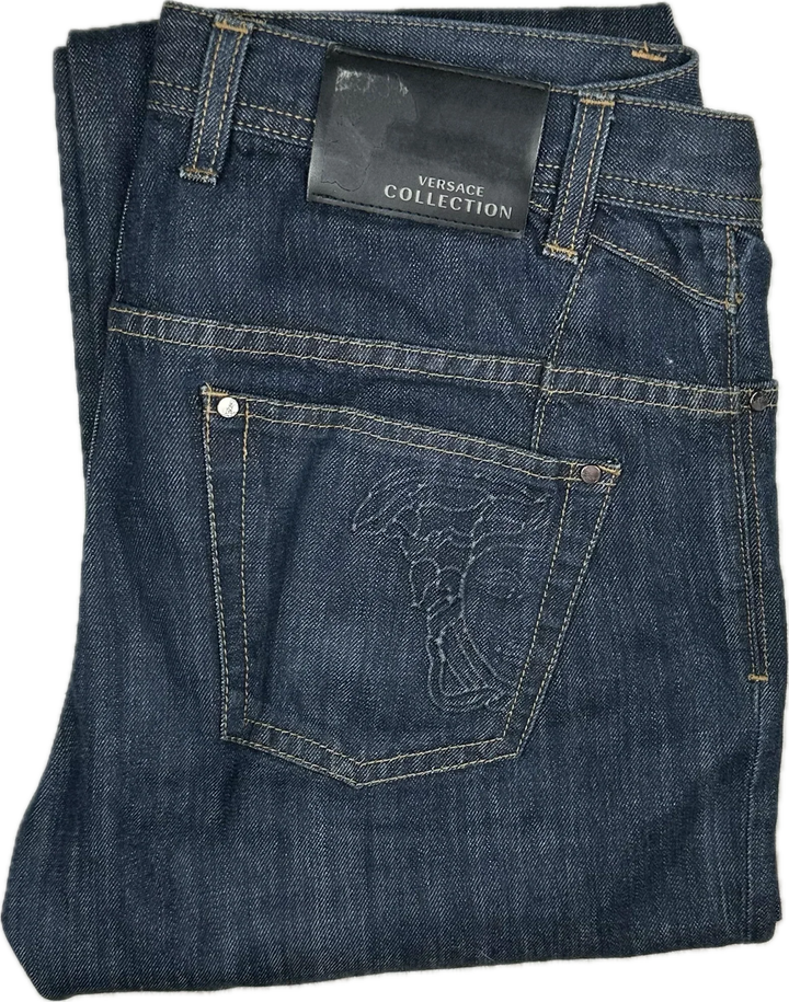 Versace Collection Mens Classic Straight Denim Jeans - Size 33R