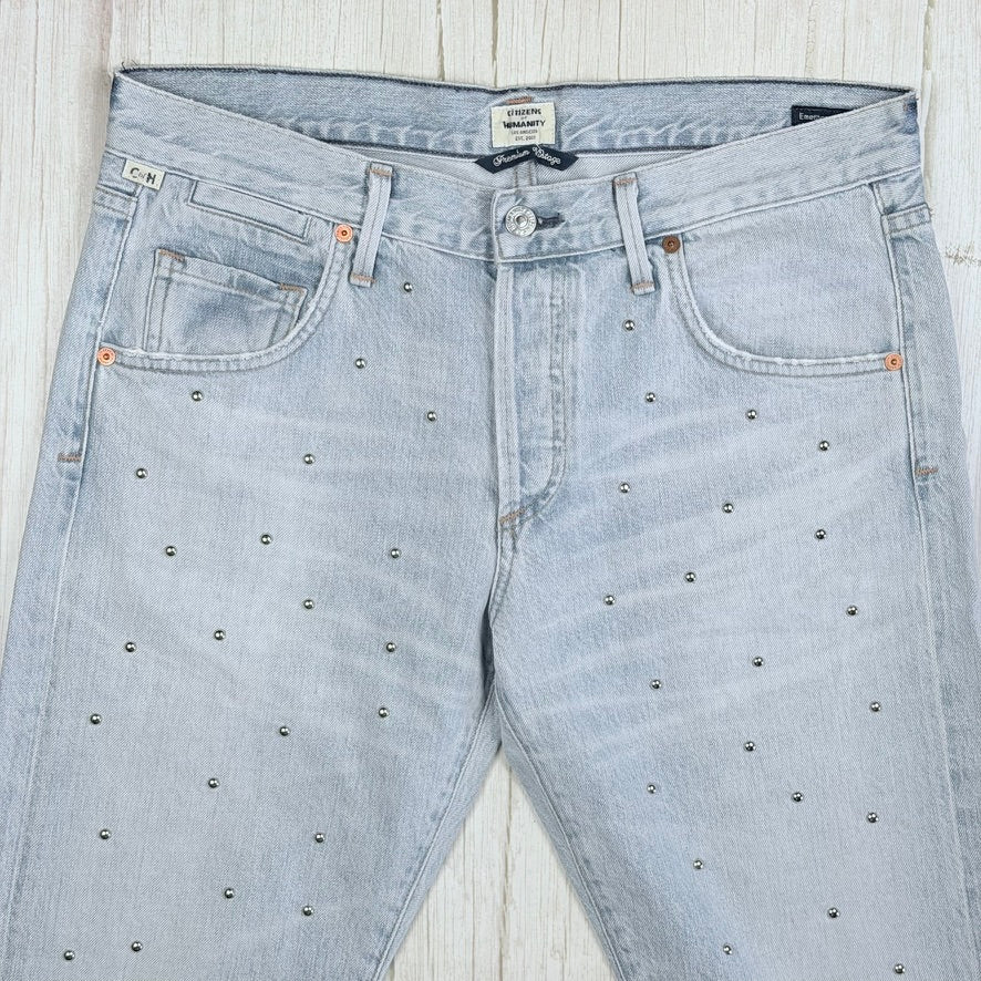 Citizens of Humanity ‘Emerson’ Studded  Boyfriend Jeans - Size 28
