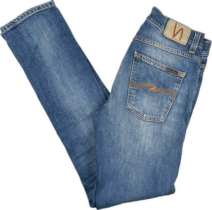 Nudie 'Lean Dean' Pale Favourite Organic Cotton Jeans- Size 29/32