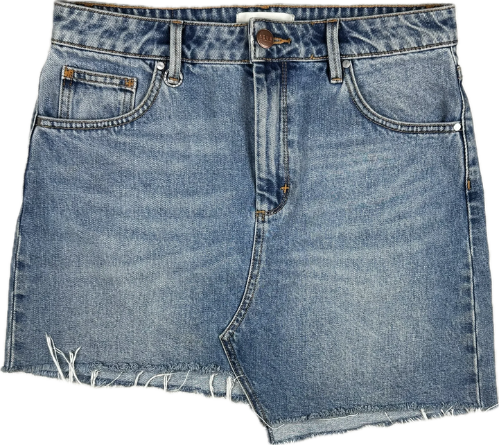 NEUW 'Darcy Skirt' in Jackson Denim  - Size 28" or 10AU