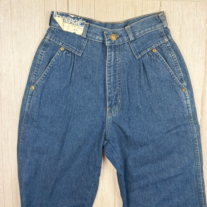 NWT- Vintage Faberge Deadstock 1980's Ladies Jeans - Hard to find! - Suit Size 4/6
