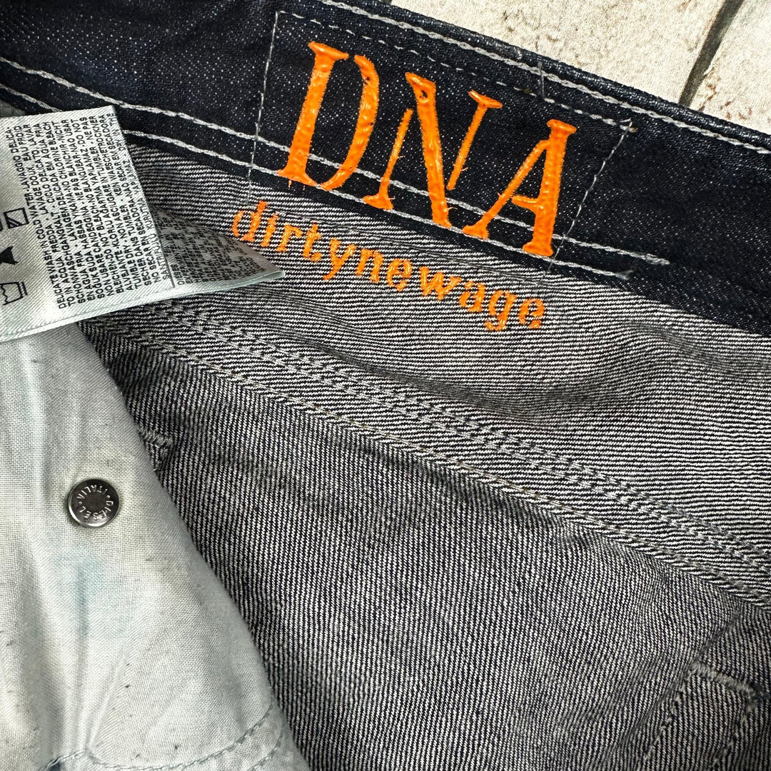 Diesel 'Thanaz' Slim Straight Mens Paint Jeans - Size 36 - Jean Pool