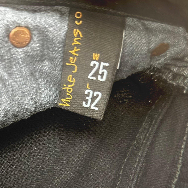 Nudie Jeans Co. 'Tight Long John' Black Jeans- Size 25/32 - Jean Pool