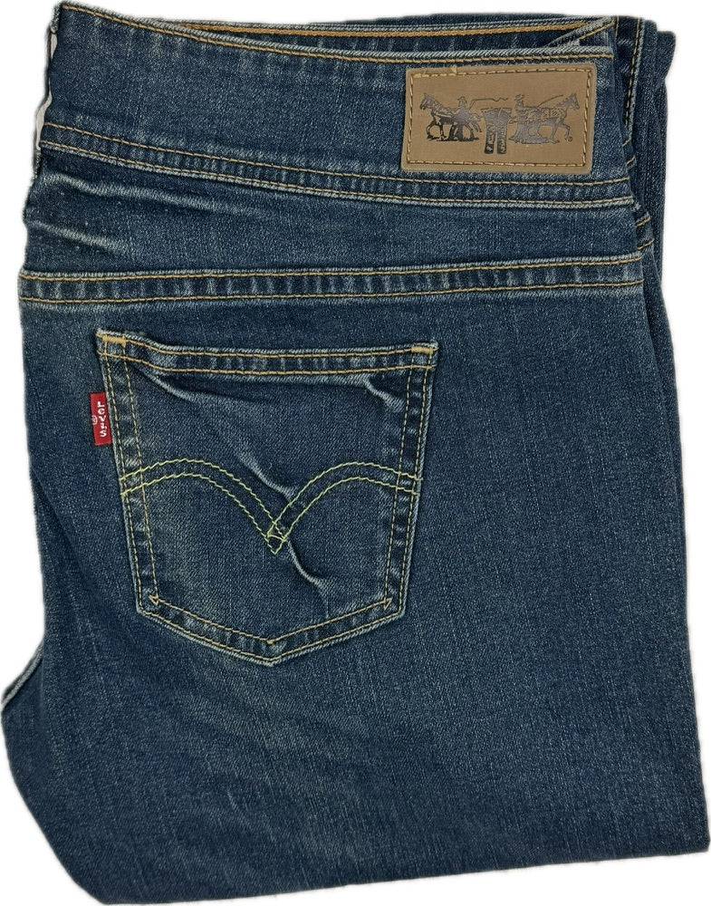 Levis Y2K 'Eve' Straight Red Tab Low Rise Jeans  -Suit Size 10/12