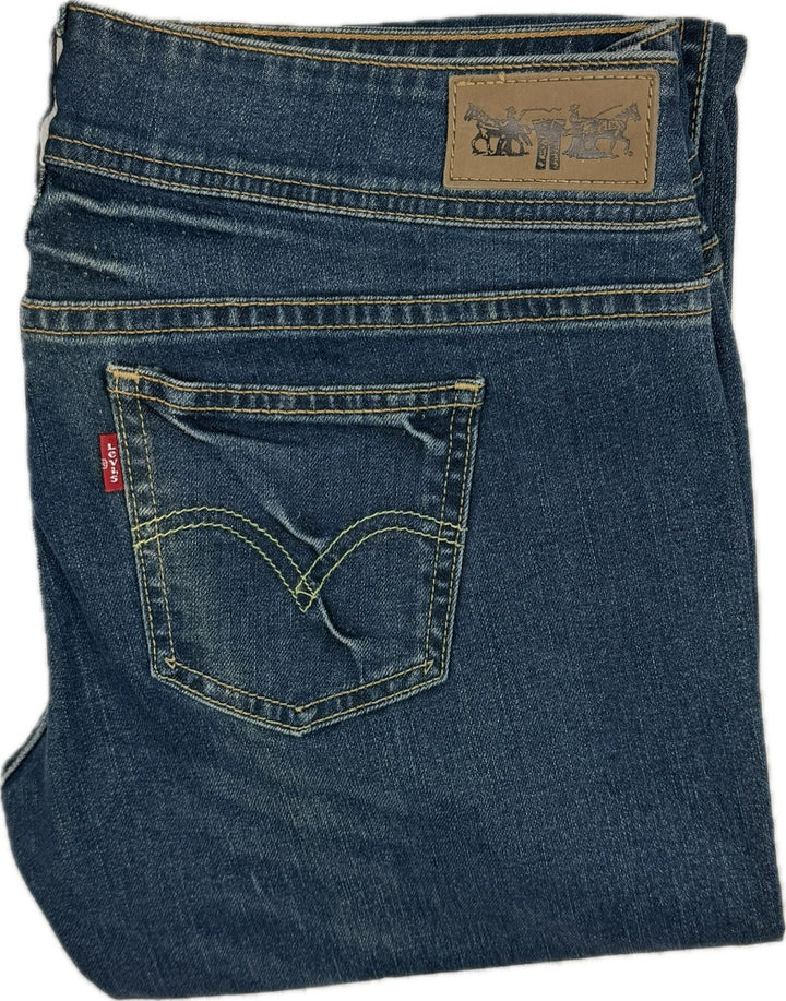 Levis Y2K 'Eve' Straight Red Tab Low Rise Jeans  -Suit Size 10/12