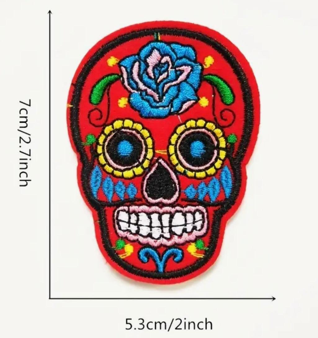 Sugar Skulls- Embroidered Patch