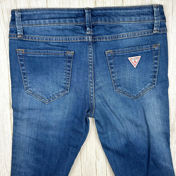 NWT- Guess Denim 'Crop Mid' Stretch Jeans -Size 25