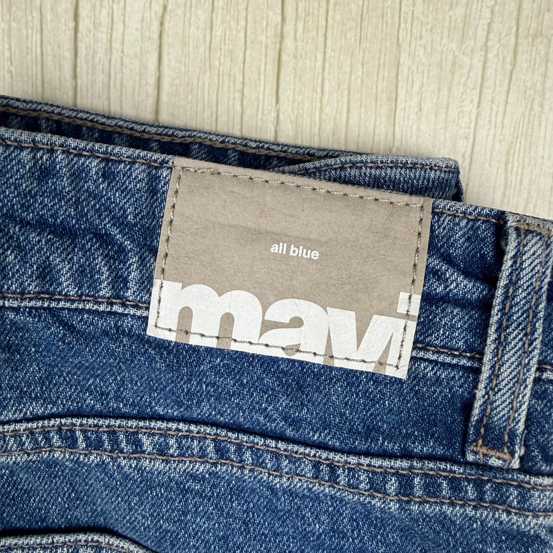 Mavi Jeans 'Viola' Organic Blue Denim Jeans -Size 28/27