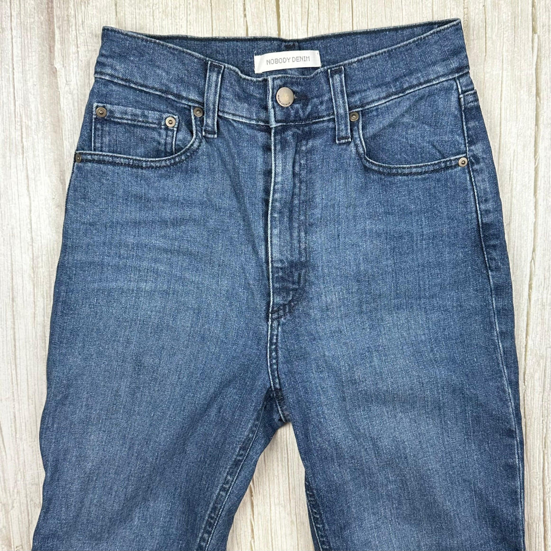 NOBODY 'Frankie Jean' High Rise Ankle Stretch Ink Jeans- Size 26