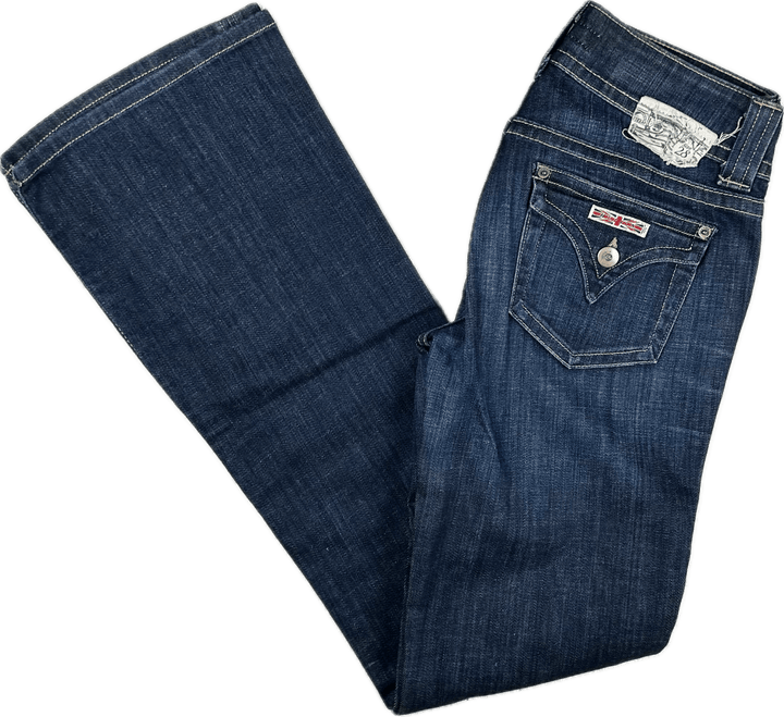 Hudson USA Bootflare Flap Pocket Jeans - Size 28