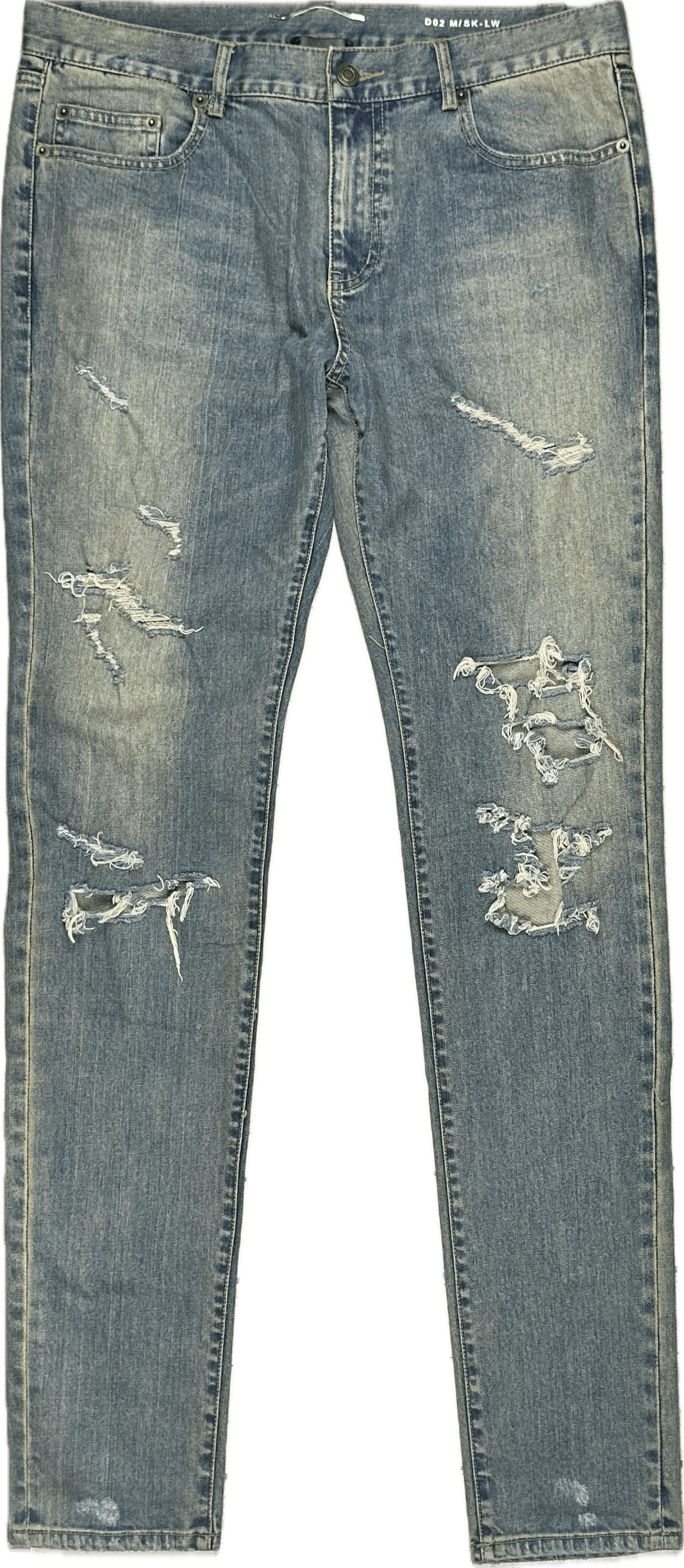 Saint Laurent Authentic Busted Jeans