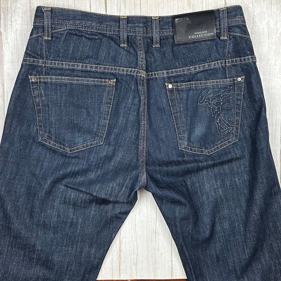 Versace Collection Mens Classic Straight Denim Jeans - Size 33R