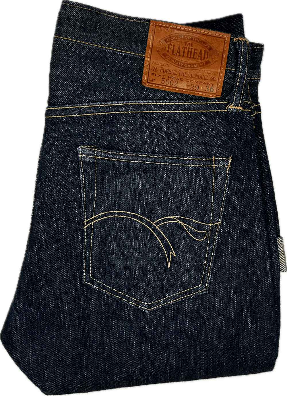 The Flat Head Mens 5002 Selvedge Jeans Made in Japan - Size 29 - Jean Pool