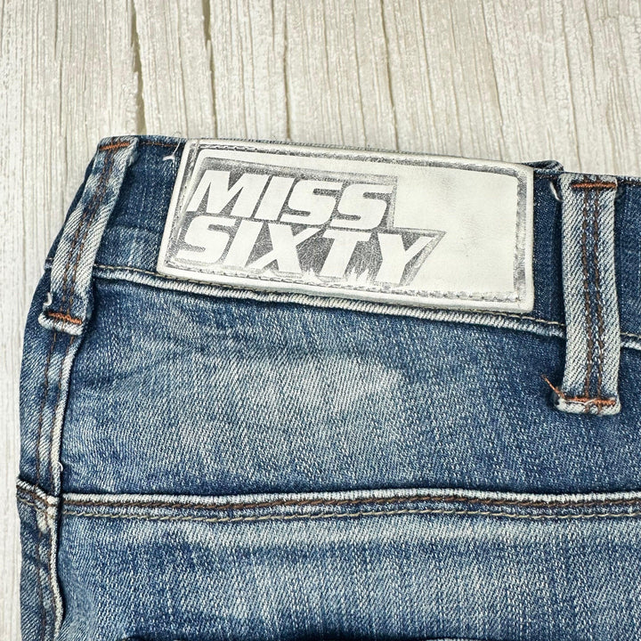 Miss Sixty 'Shock' Low Rise Skinny Jeans -Size 27 - Jean Pool