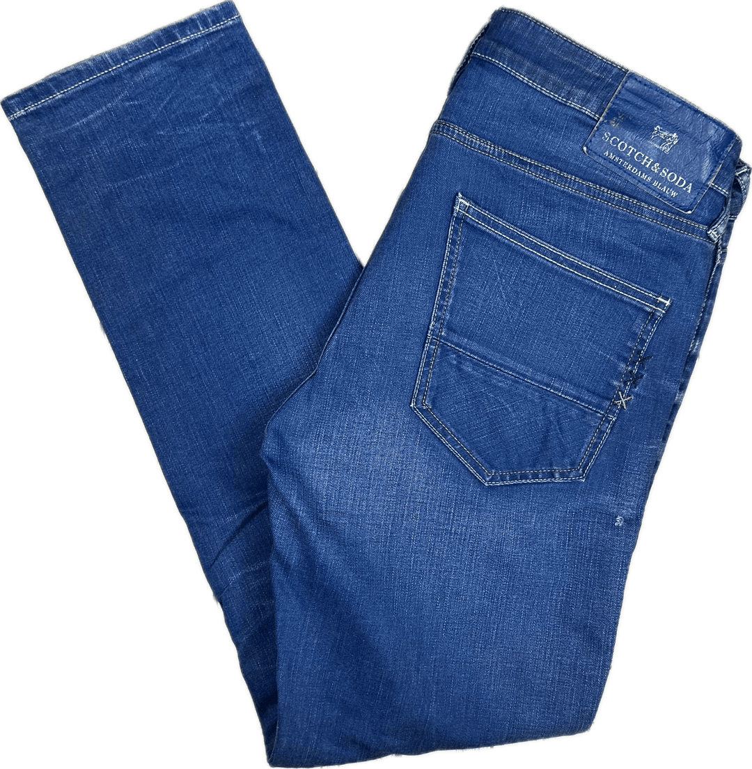 Scotch & Soda Men's 'Skim' Straight Jeans- Size 33/32 - Jean Pool