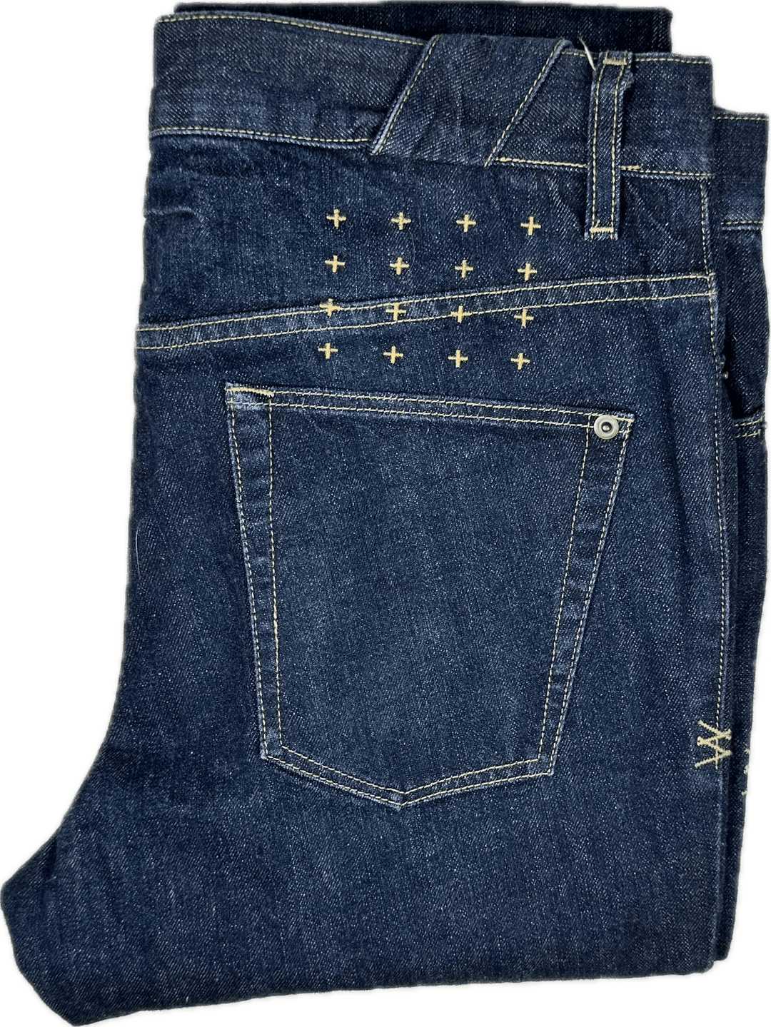 Ksubi Mens 'Chitch' in Raw Rinse Indigo Slim Fit Jeans - Size 30 - Jean Pool