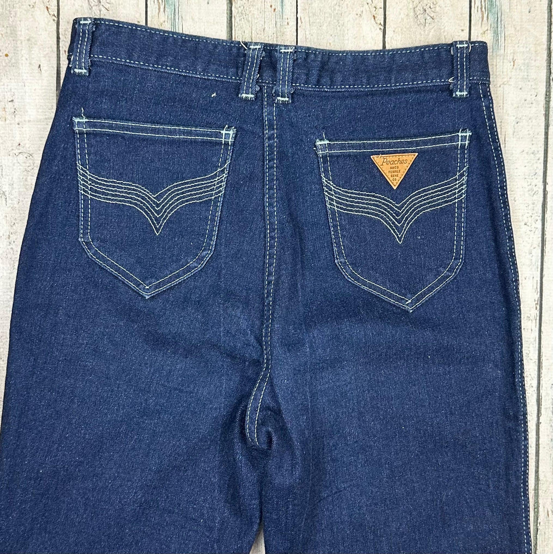 AMCO 1970s Peaches Vintage Rare Australian Made Jeans - Jean Pool