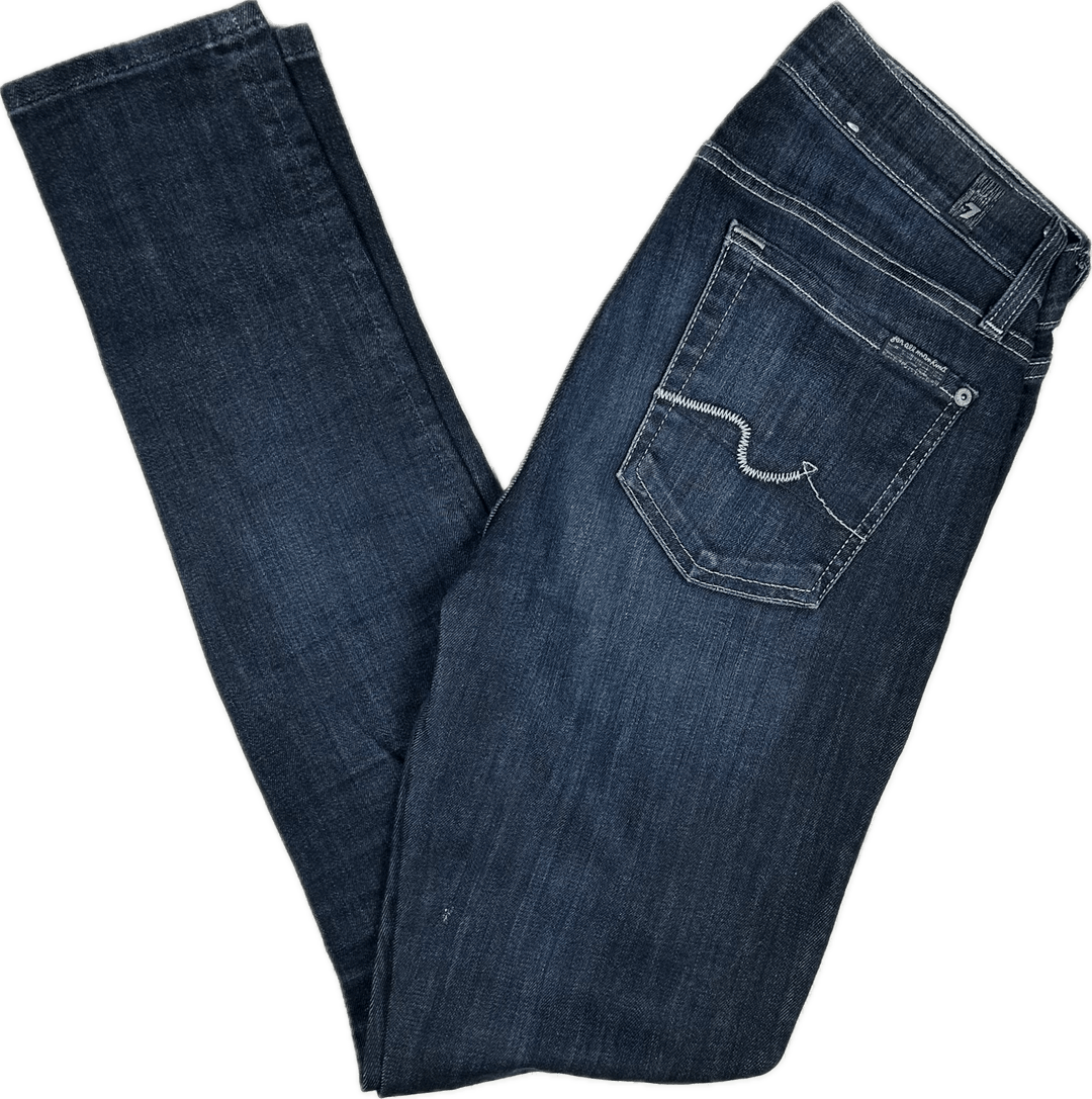 7 for all Mankind 'Gwenevere' Skinny Jeans  - Size 27