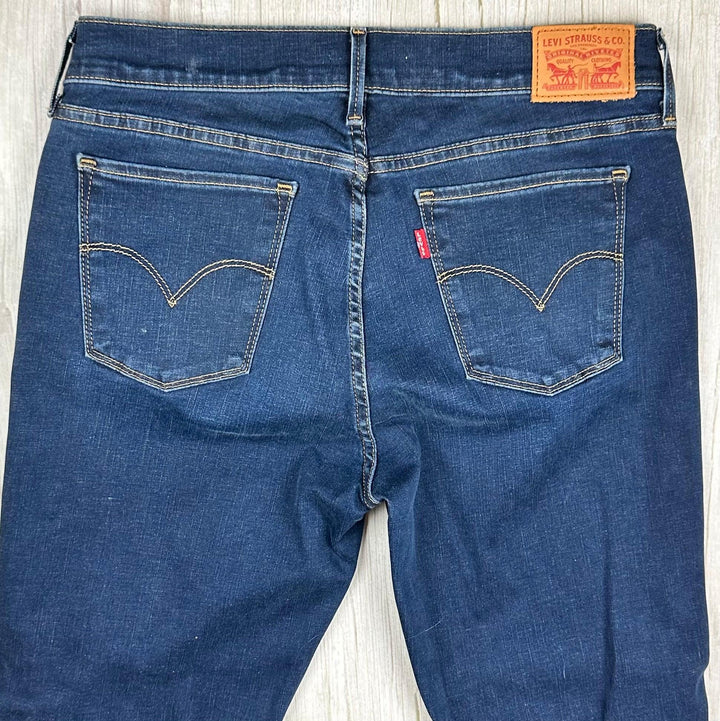 Levis 710 Super Skinny Mid Rise Denim Jeans - Size 31 - Jean Pool