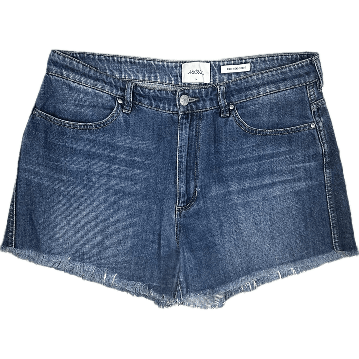 Lee Riders 'Girlfriend' High Rise Shorts - Size 14 - Jean Pool