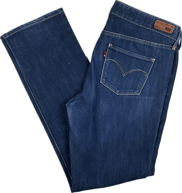 Levis Slight Curve Modern Rise Straight Jeans -Size 30